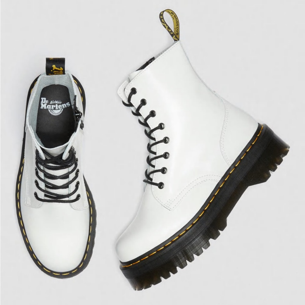 Doc marten Jadon boot - white platform